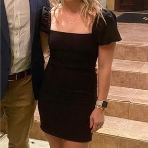 Cinq a Sept black Havana dress